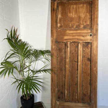 Rustic Victorian pine door